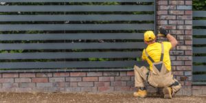 Custom Wooden Fence for Private Property